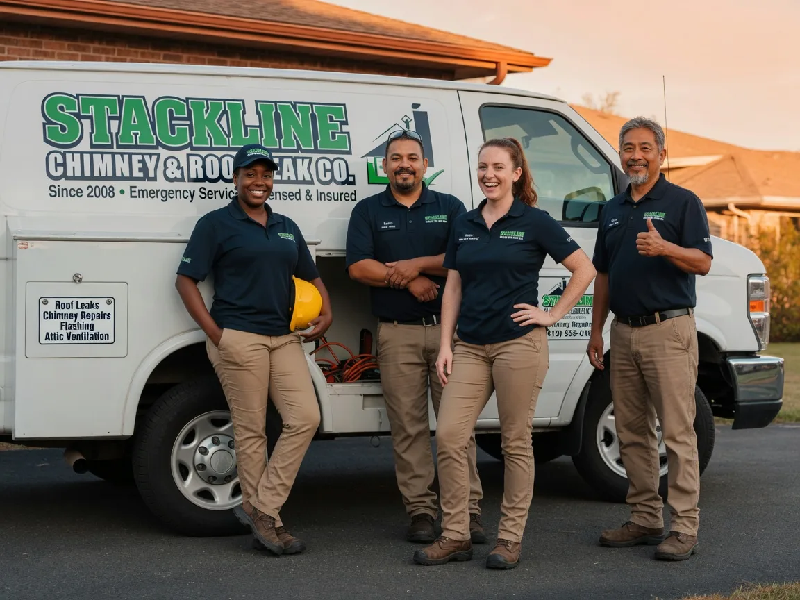 Chimney flashing repair company in Roebling, NJ